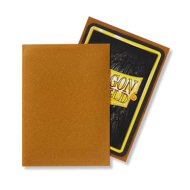 Dragon Shield: Matte Standard Card Sleeves - Gold (100pcs)