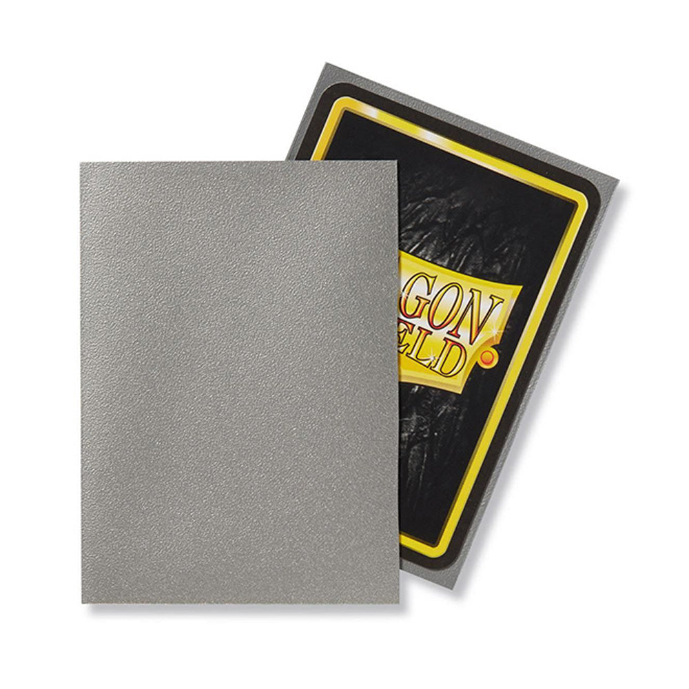Dragon Shield: Matte Standard Card Sleeves - Silver (100pcs)