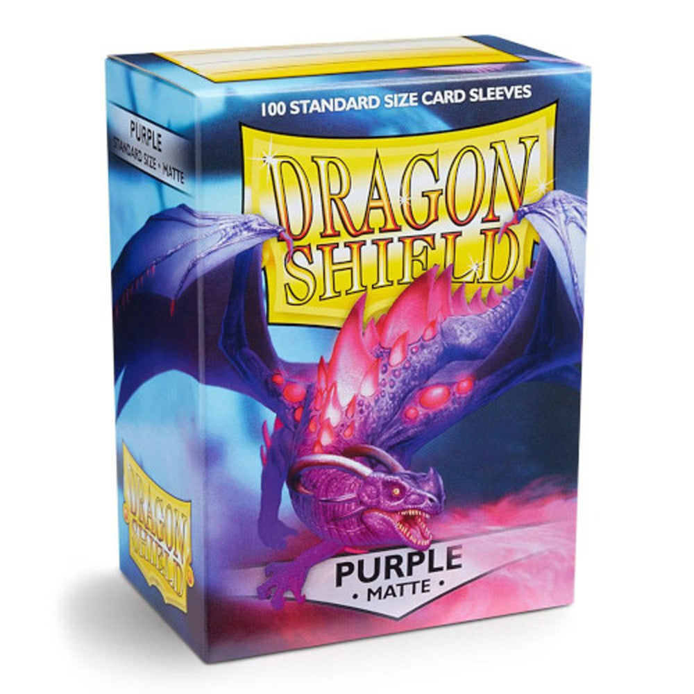 Dragon Shield: Matte Standard Card Sleeves - Purple (100pcs)