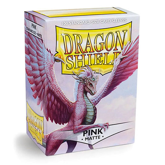 Dragon Shield: Matte Standard Card Sleeves - Pink (100pcs)