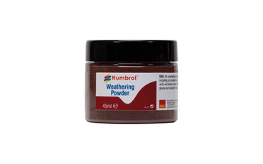 Humbrol AV0017 Weathering Powder Dark Earth - 45ml Model Kit Tool