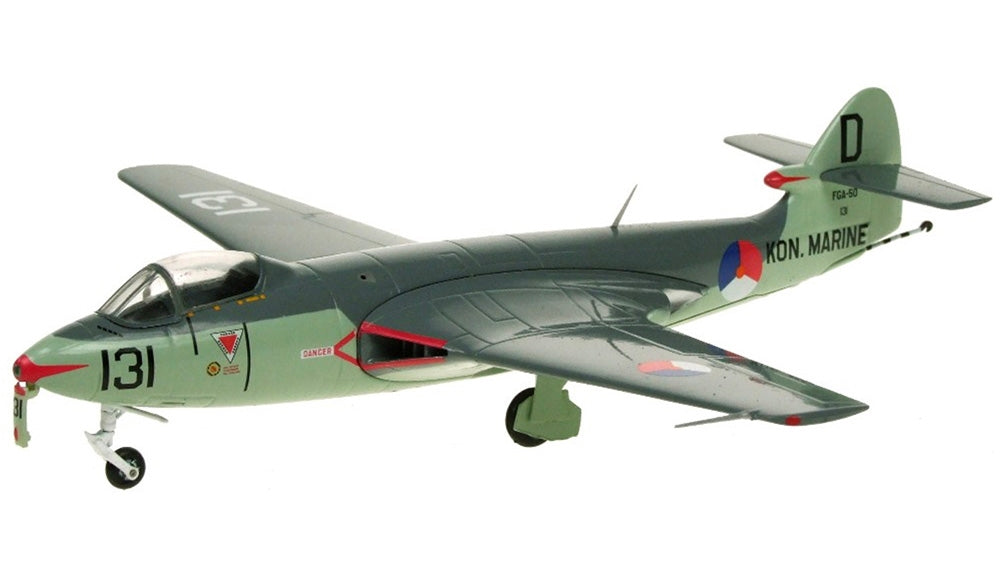 Aviation 72 23008 Hawker Sea Hawk FGA.50 Kon. Marine 131/D Preserved Soest 1:72