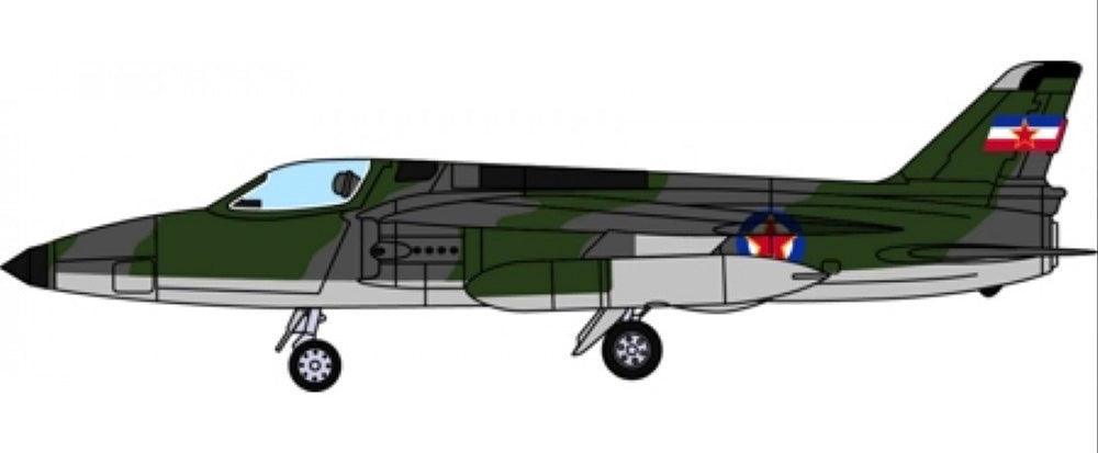 Aviation 72 28005 Folland Gnat Single Seater Yugoslav Air Force Museum 1:72