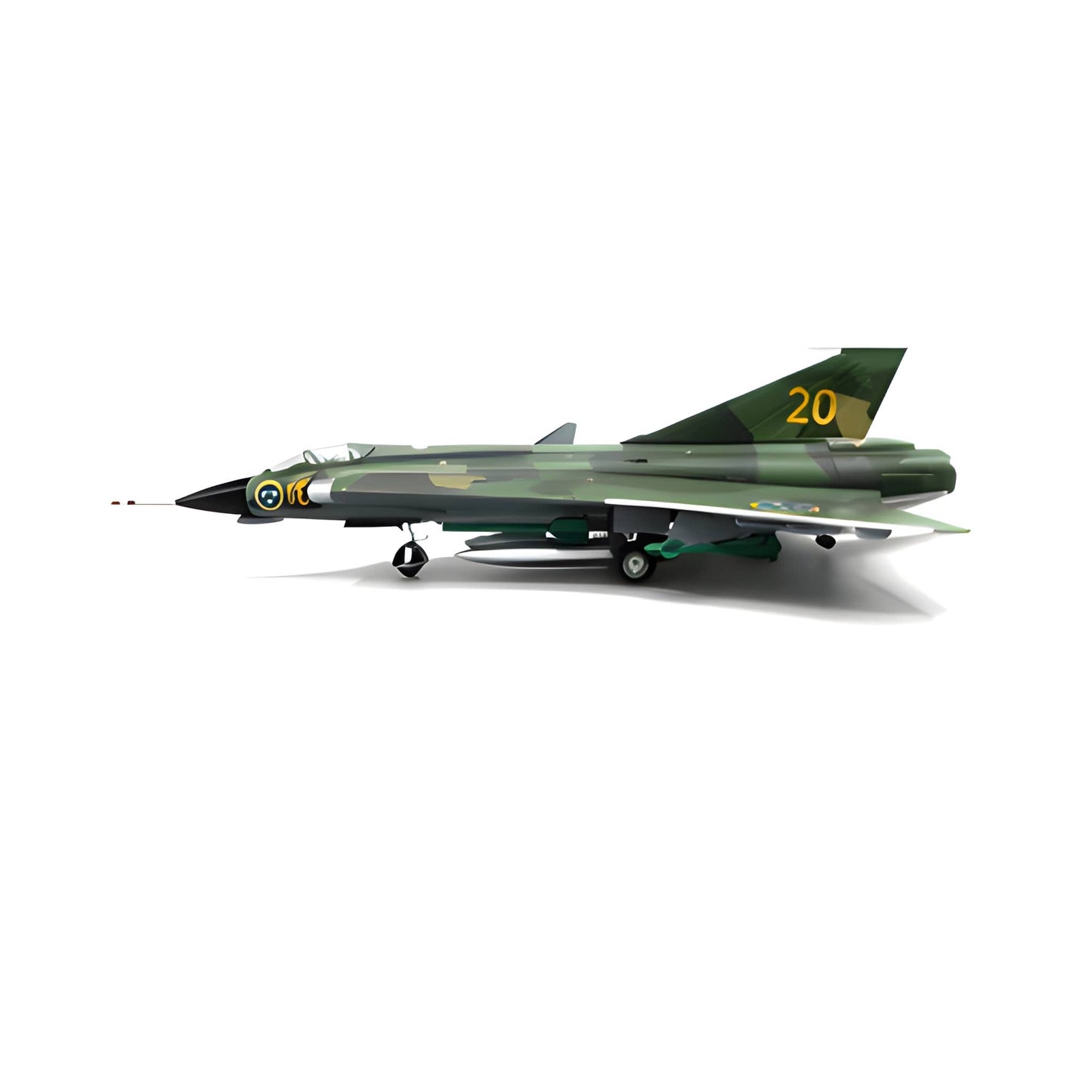 Aviation 72 41008 Saab J35J Draken Splinter Scheme 1:72