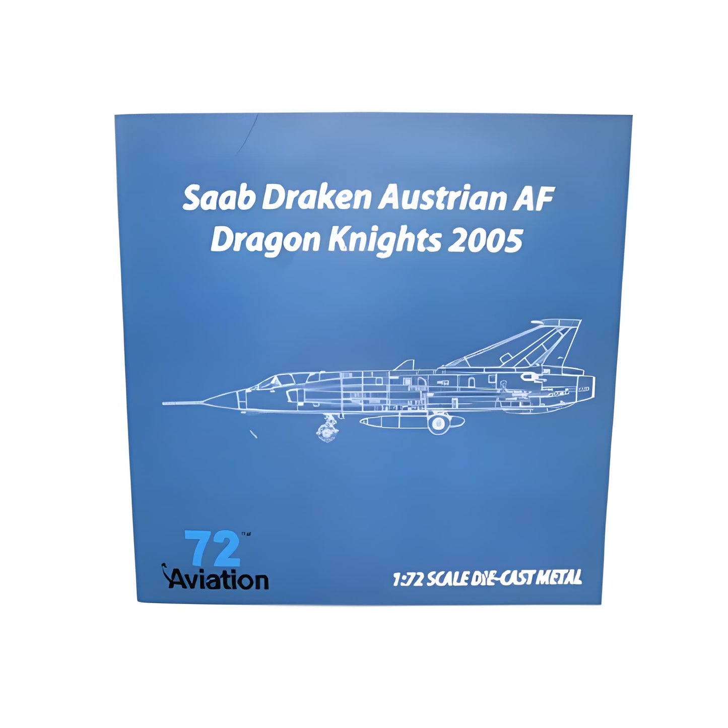 Aviation 72 41010 Saab Draken Austrian Air Force Dragon Knights 2005 1:72