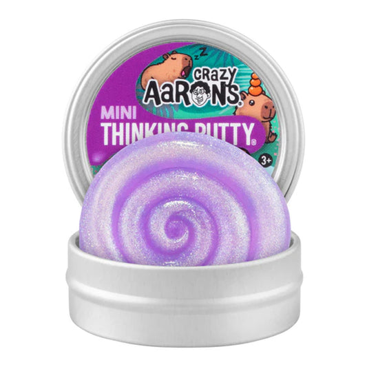 Crazy Aaron's Capybara Thinking Foam Stretch Toy Mini Tin AY003