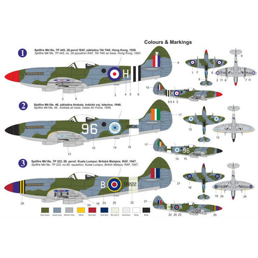 AZ Model 7883 Supermarine Spitfire Mk.XVIIIe 'Asian Territory' 1:72 Model Kit