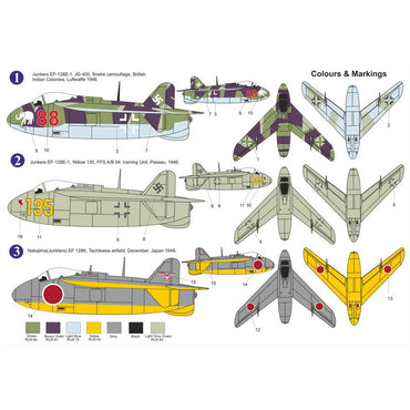 AZ Model 7885 Junkers EF-128E-1 Luftwaffe 1:72 Model Kit