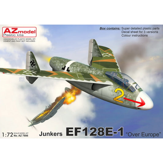 AZ Model 7886 Junkers EF-128E-1 'Over Europe 1946' 1:72 Model Kit
