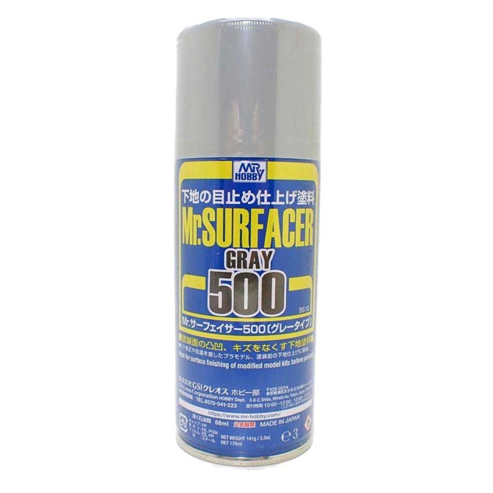 Mr Hobby B-510 Mr.Surfacer Grey 500 Spray 170ml