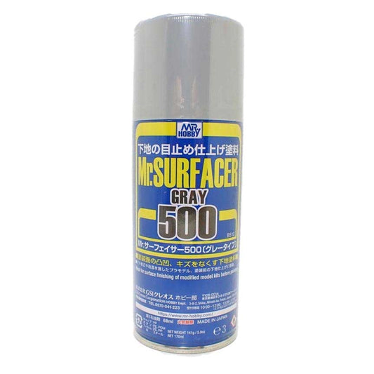 Mr Hobby B-510 Mr.Surfacer Grey 500 Spray 170ml