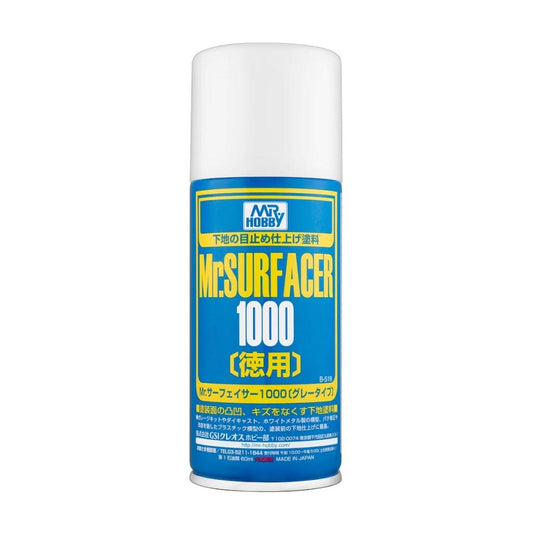 Mr. Hobby Mr Surfacer 1000 (170ml) Model Paint B-519