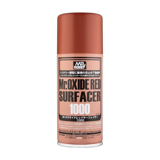 Mr. Hobby Mr Oxide Red Surfacer 1000 (170ml) Model Paint B-525