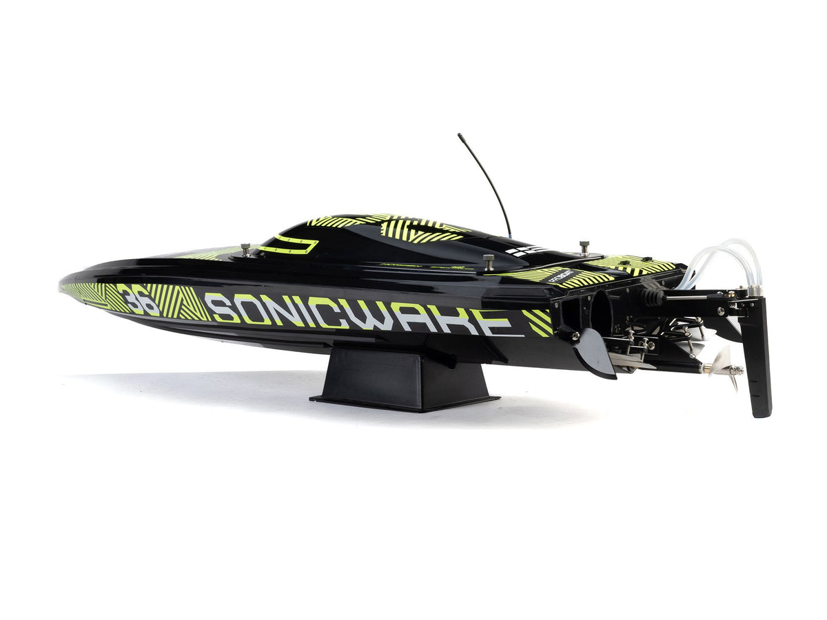 Pro Boat Sonicwake 36" V3 Self-Righting V-Hull Boat RTR, Black PRB-2171T1 - image 3