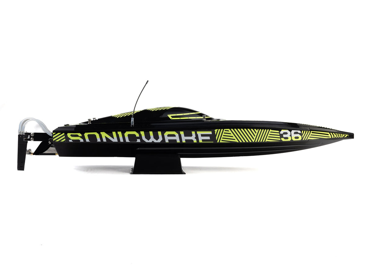 Pro Boat Sonicwake 36" V3 Self-Righting V-Hull Boat RTR, Black PRB-2171T1 - image 5