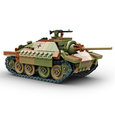 Build Army Jagdpanzer 38t Hetzer Tank Destroyer 1:33 Brick Model 387pcs B0138