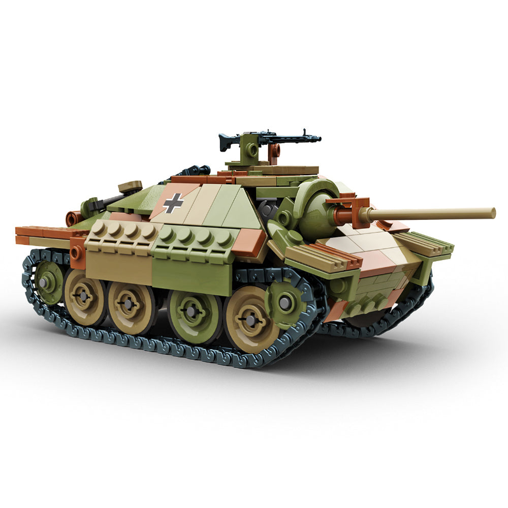 Build Army Jagdpanzer 38t Hetzer Tank Destroyer 1:33 Brick Model 387pcs B0138