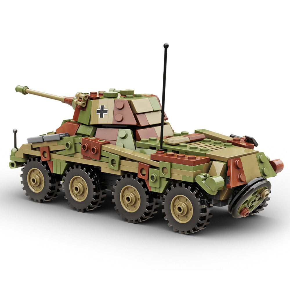 Build Army Sd.Kfz.234/2 Puma 1:33 Brick Model 508pcs B0234C
