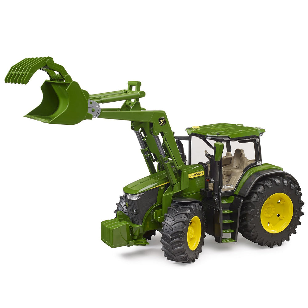 Bruder 03151 John Deere 7R 350 w/Frontloader 1:16 Toy Tractor