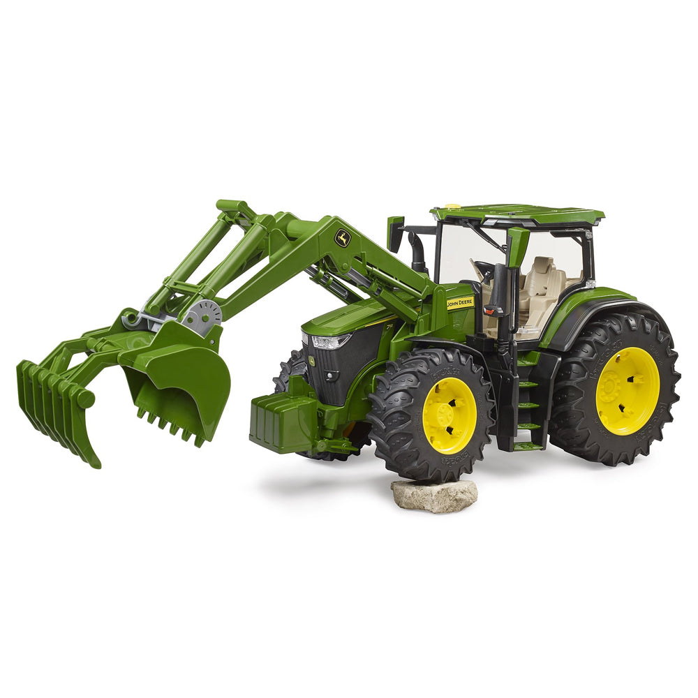 Bruder 03151 John Deere 7R 350 w/Frontloader 1:16 Toy Tractor