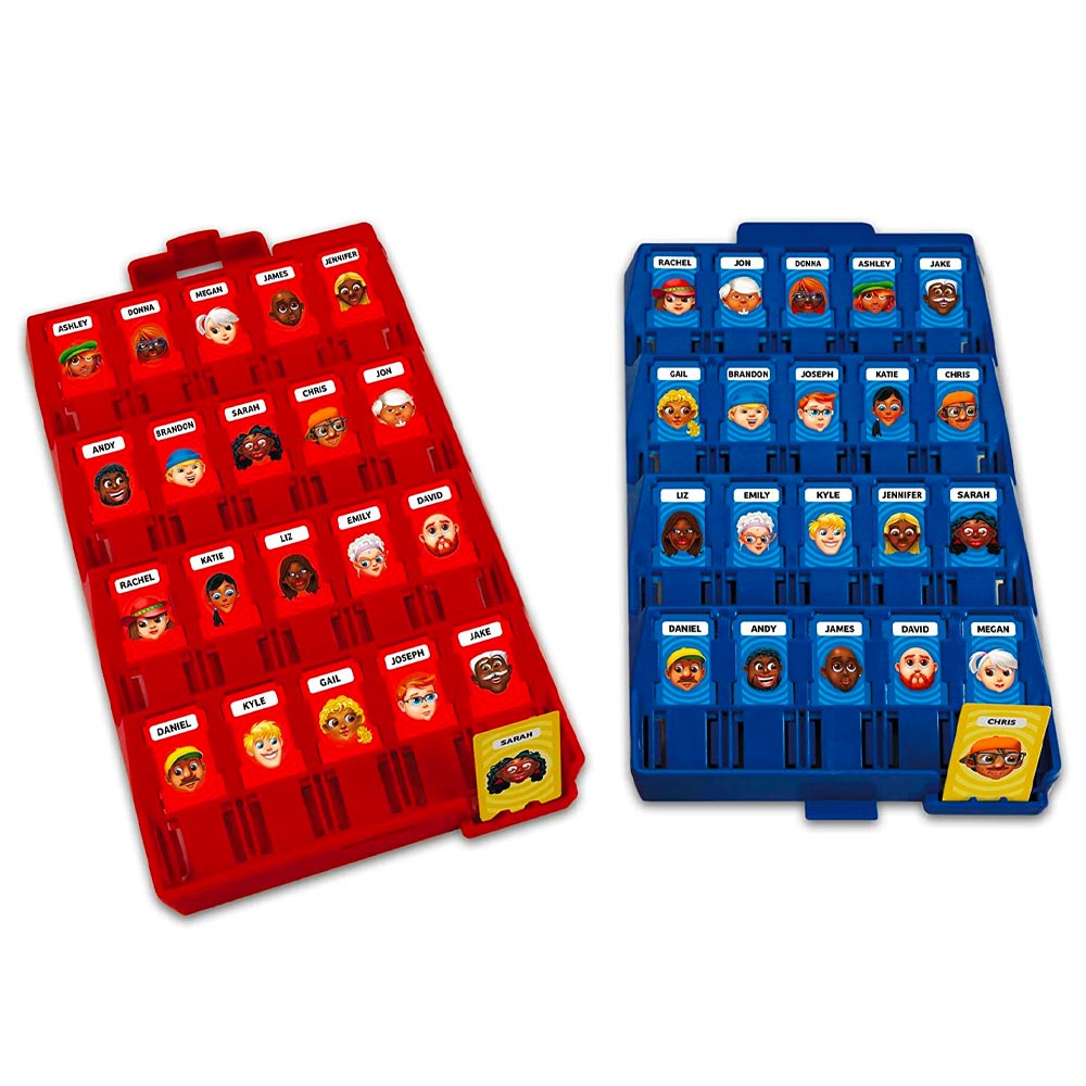 Guess Who Grab And Go - Classic Portable Family Game from Hasbro - Age 6+