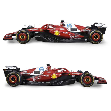 Bburago F1 Ferrari SF-25 2025 Charles Leclerc w/Helmet 1:18 Diecast Model