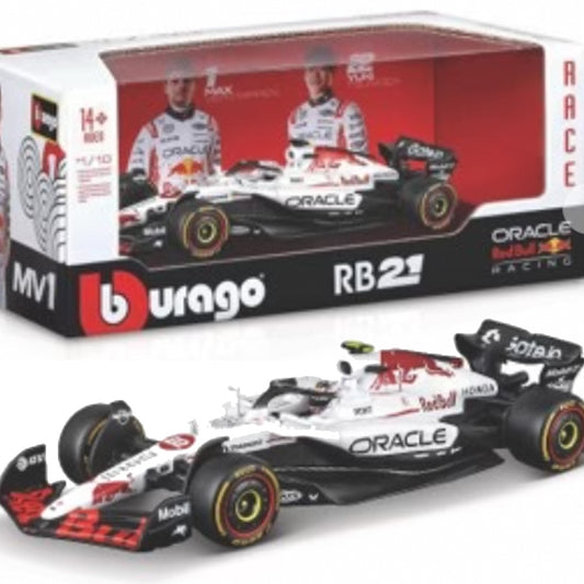 Bburago F1 Red Bull Racing RB21 2025 Tsunoda w/Helmet Japan GP 1:18 B18-18005T