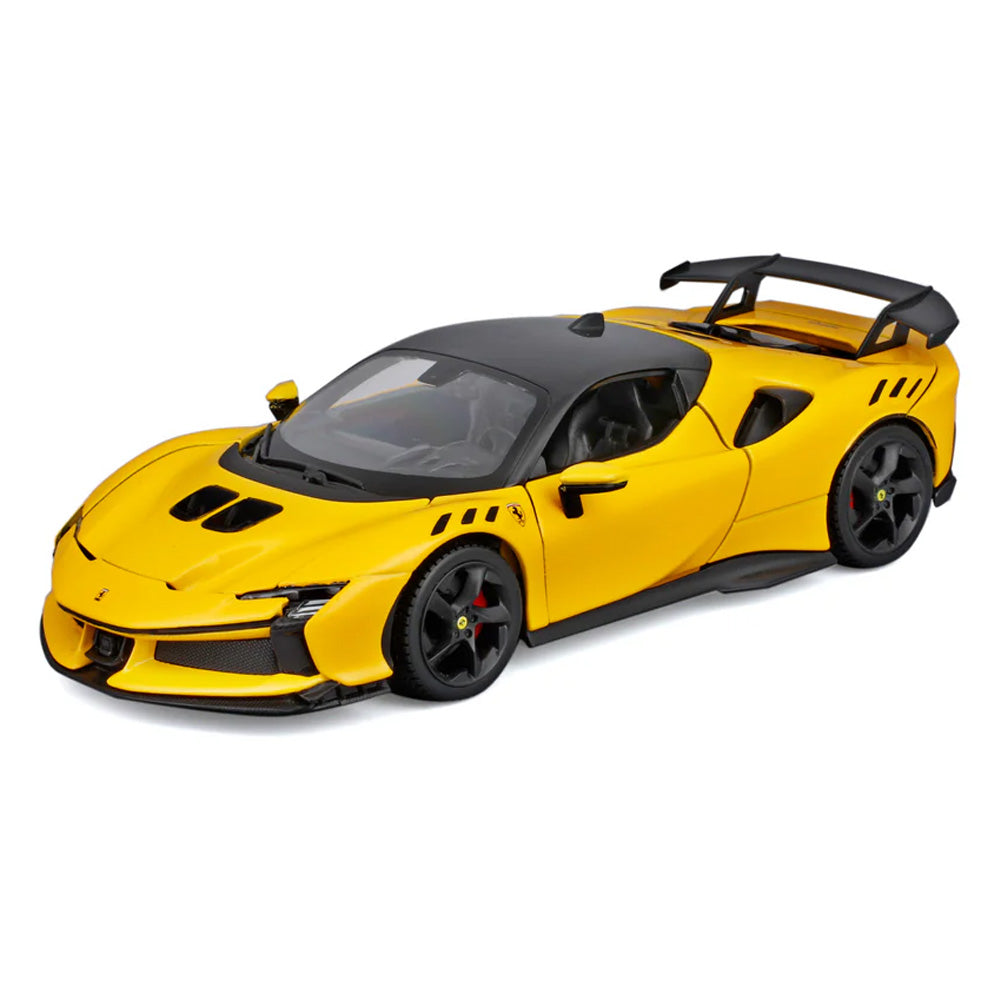 Bburago 1:24 Ferrari Race And Play Sf90 Stradale Aessetto Fiorano Yellow