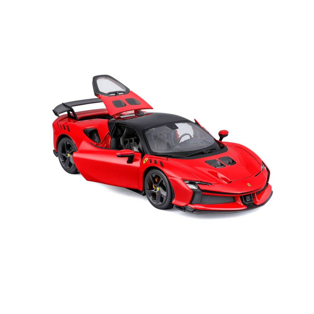 Bburago 1:24 Ferrari Race And Play Sf90 Stradale Aessetto Fiorano Yellow
