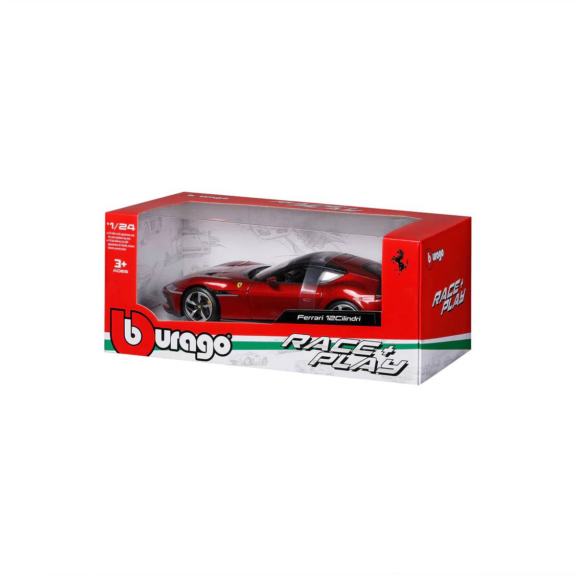 Bburago 1:24 Ferrari Race And Play 12 Cilindri