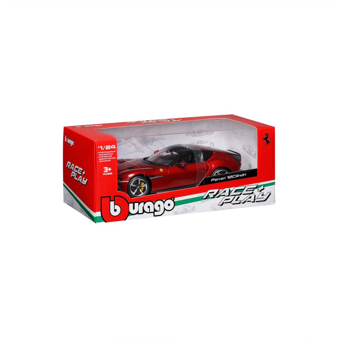 Bburago 1:24 Ferrari Race And Play 12 Cilindri