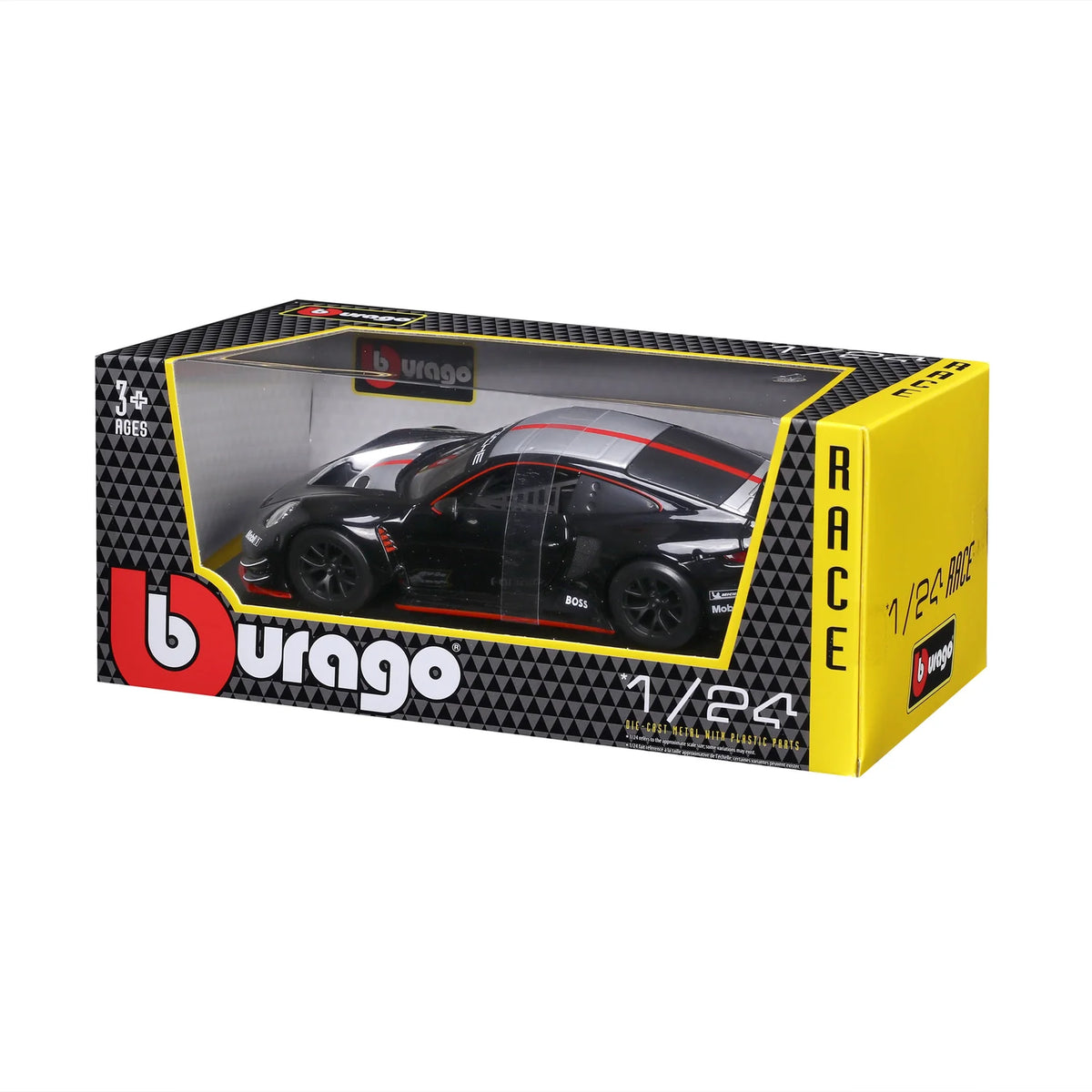 Bburago Porsche 911 GT3R 1:24 Diecast Model - image 7