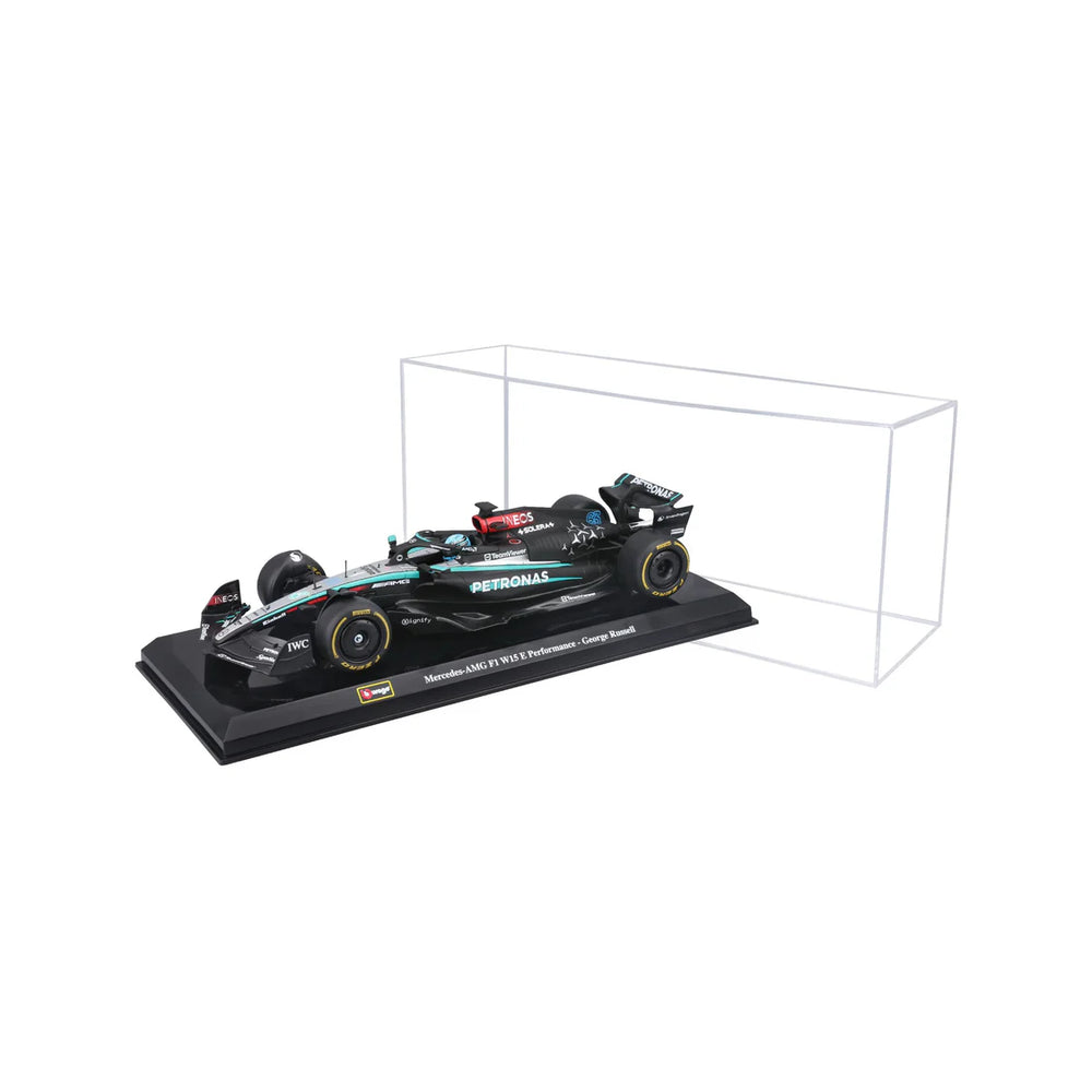 Bburago F1 Mercedes AMG W15 2024 with Helmet Russell 1:24 Diecast