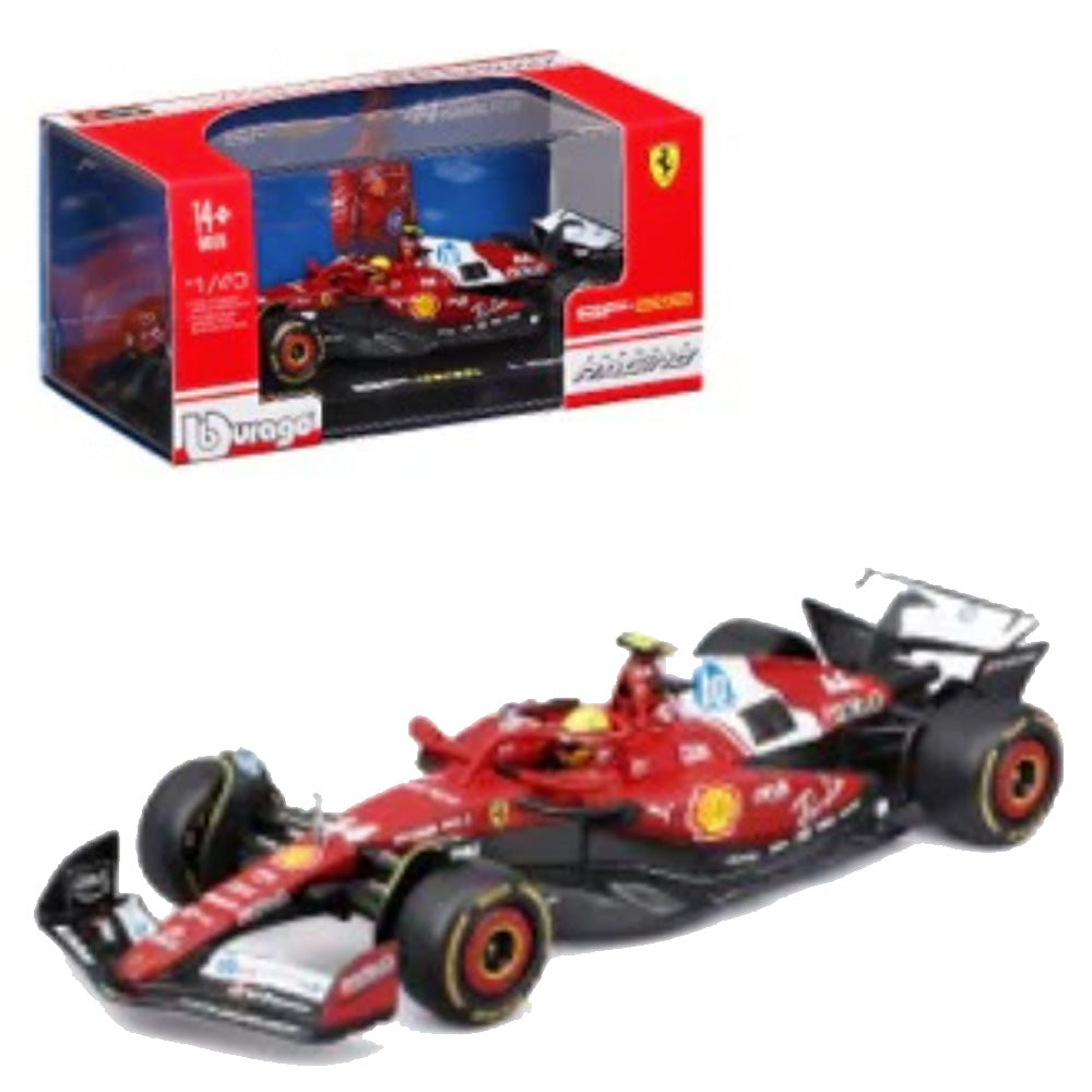Bburago F1 Ferrari SF-25 2025 Hamilton w/Helmet 1:43 B18-36852H
