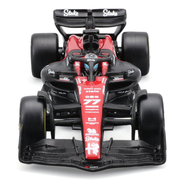 Bburago F1 Alfa Romeo Stake C43 #77 Vatteri Bottas w/Helmet 2023 1:43 Model