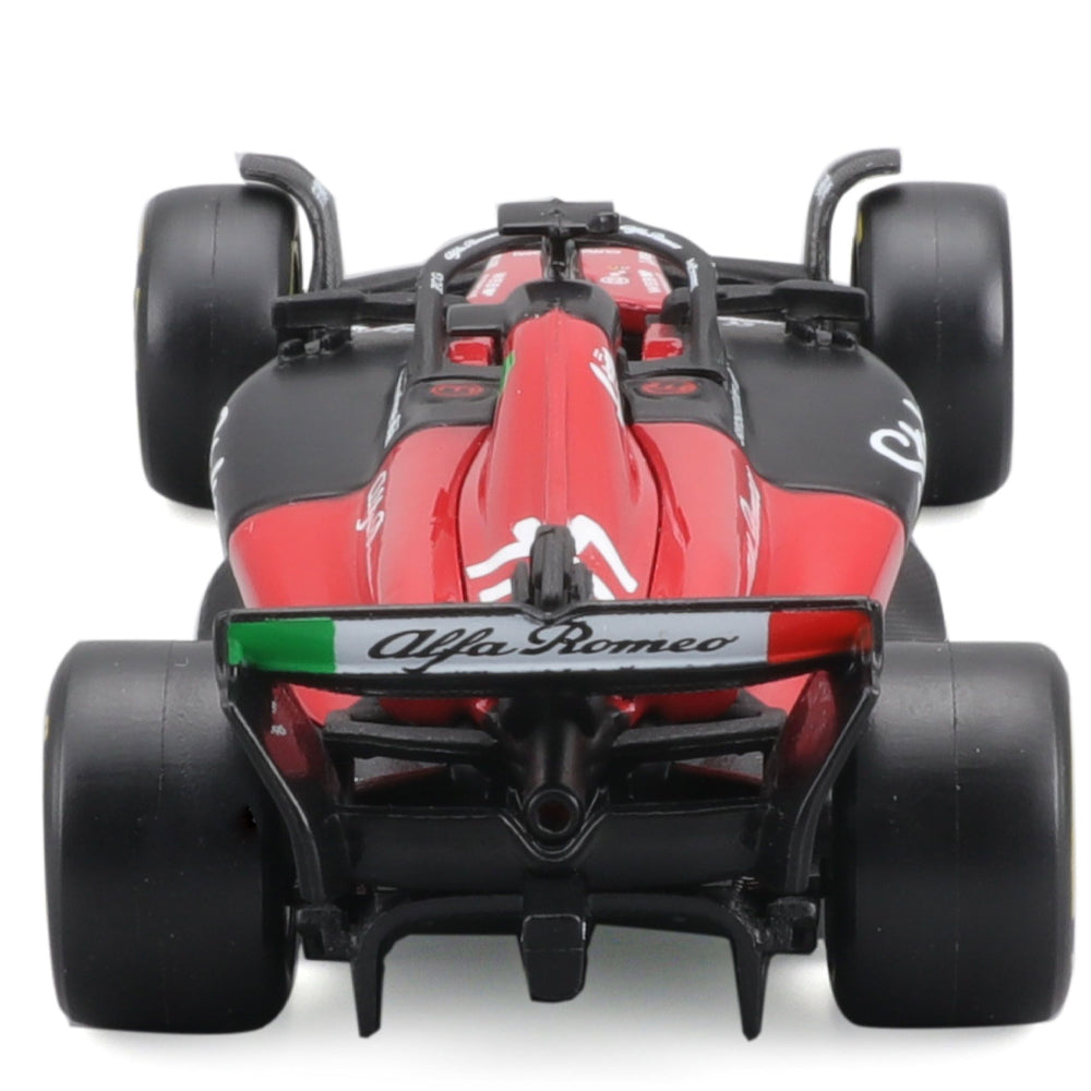 Bburago F1 Alfa Romeo Stake C43 #77 Vatteri Bottas w/Helmet 2023 1:43 Model