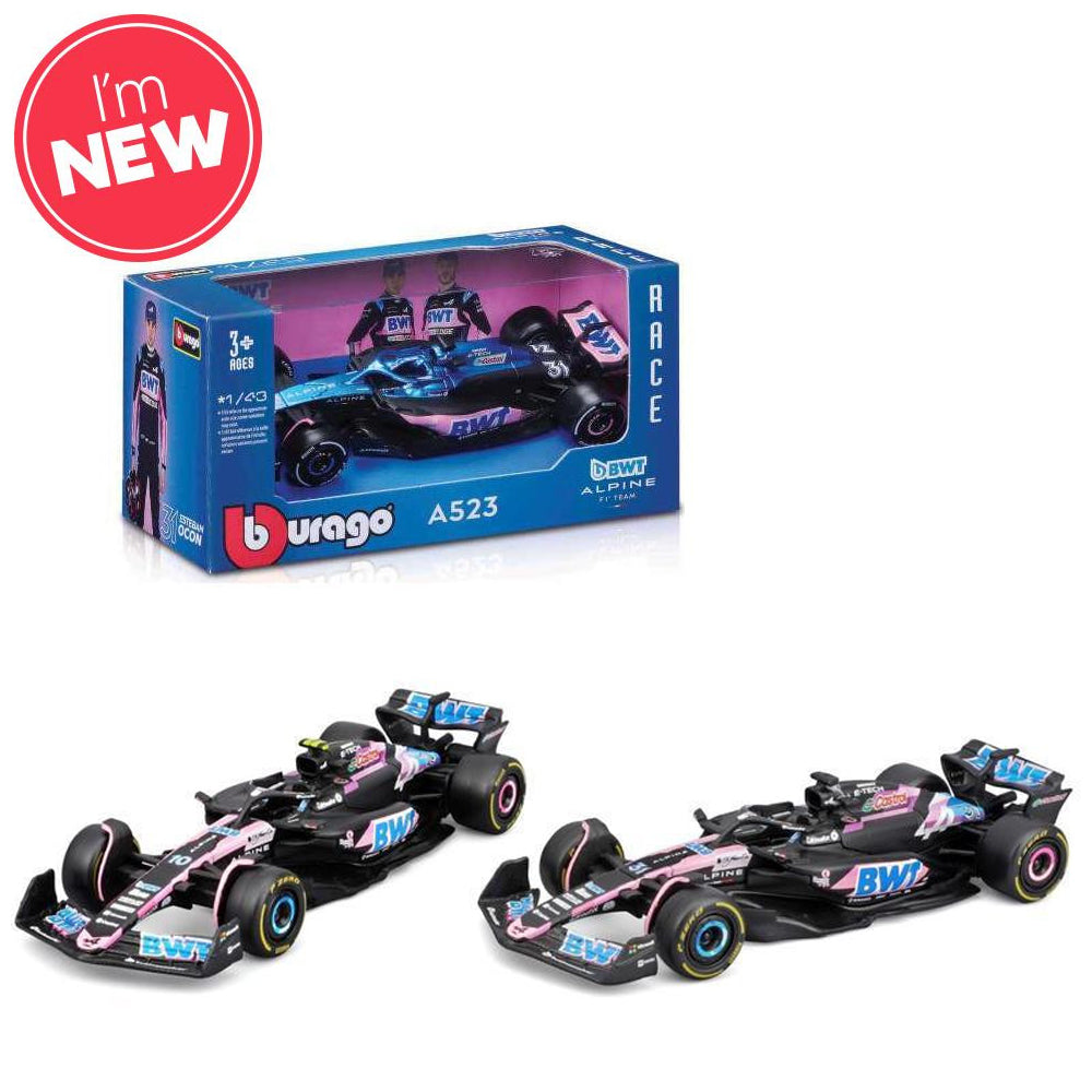 Bburago F1 BWT Alpine F1 Team A524 2024 Ocon #31 1:43 Diecast Model B18-38175O