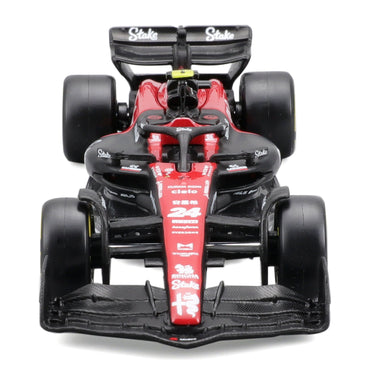 Bburago F1 Alfa Romeo Stake C43 #24 Zhou Guanyu 2023 1:43 Model 38085G