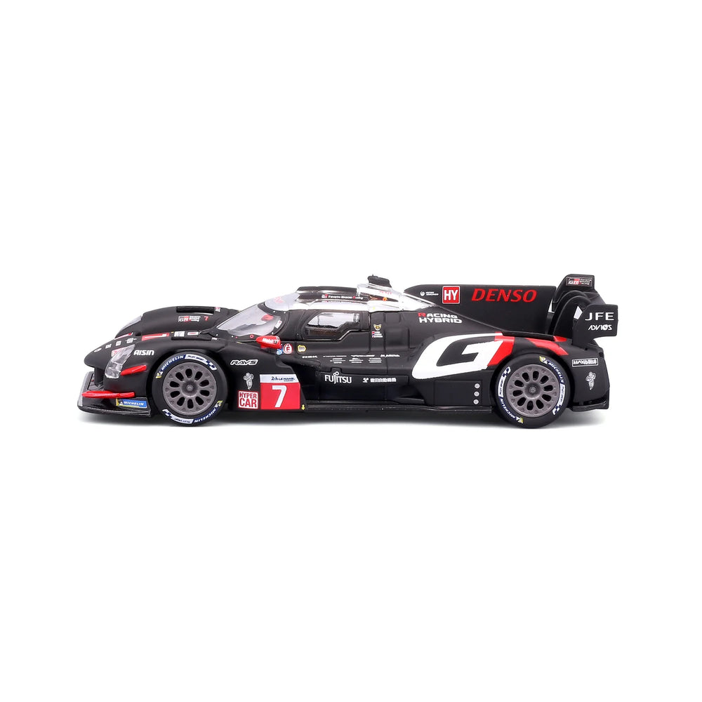 Bburago Toyota Gazoo Racing GR010 Hybrid 2024 #7 1:43 Diecast Model