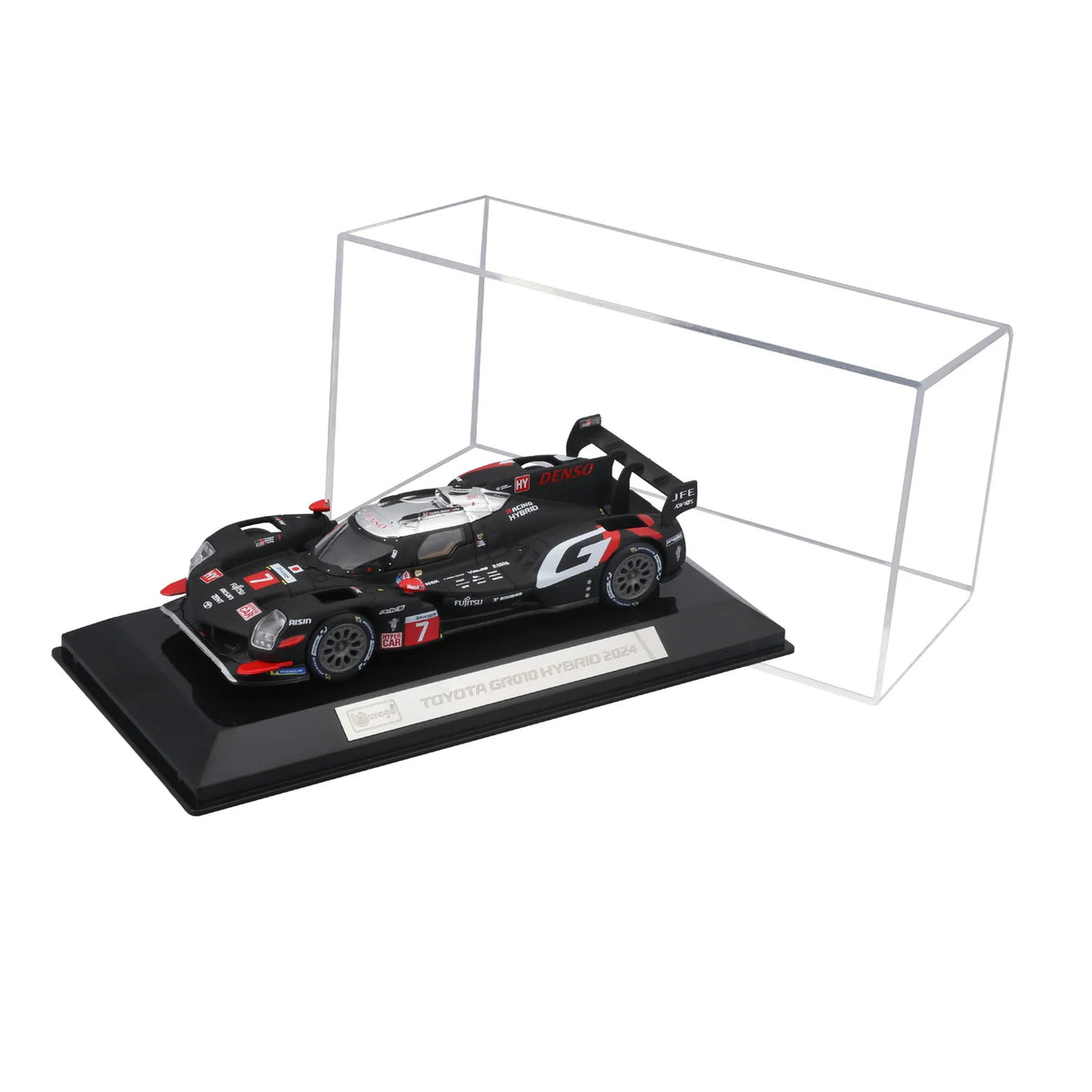 Bburago Toyota Gazoo Racing GR010 Hybrid 2024 #7 1:43 Diecast Model