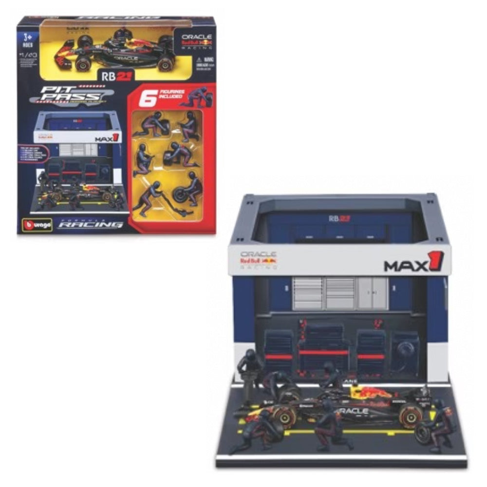 Bburago F1 Red Bull Racing RB21 2025 Pit Pass1:43 B18-38459V