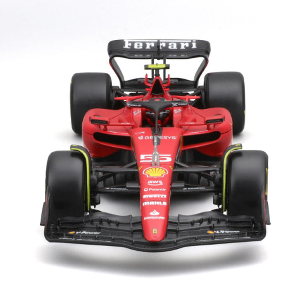 Bburago F1 Ferrari SF-23 #55 Carlos Sainz w/Helmet 2023 1:24 Model
