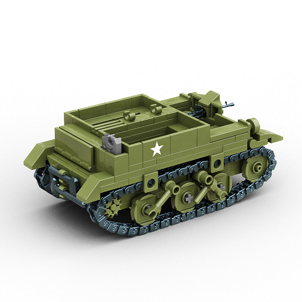 Build Army Universal Carrier Tracked Vehicle 1:33 Brick Model 276pcs B2100