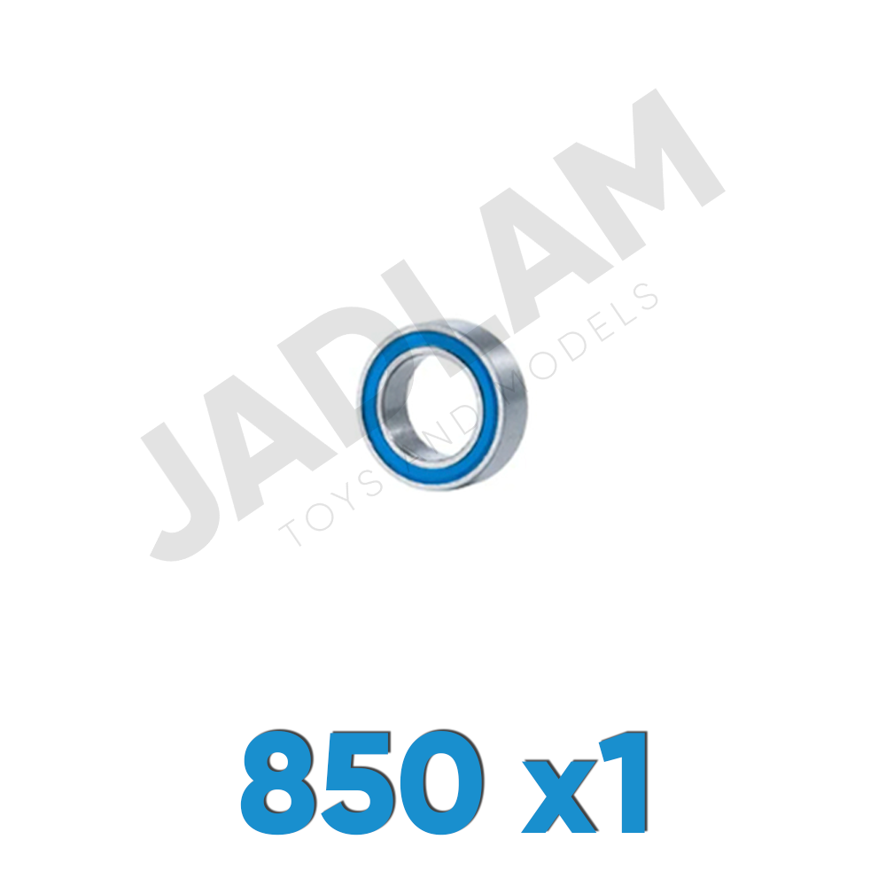 850 x1 Ballrace Bearing for Tamiya RC Cars (Rubber-Shielded)