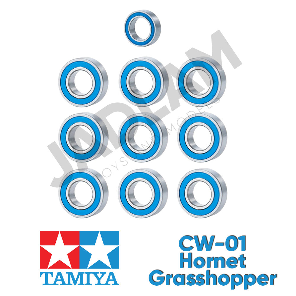 Tamiya CW-01 Ballrace Bearings RC Car Upgrade Set (Rubber-Shielded)