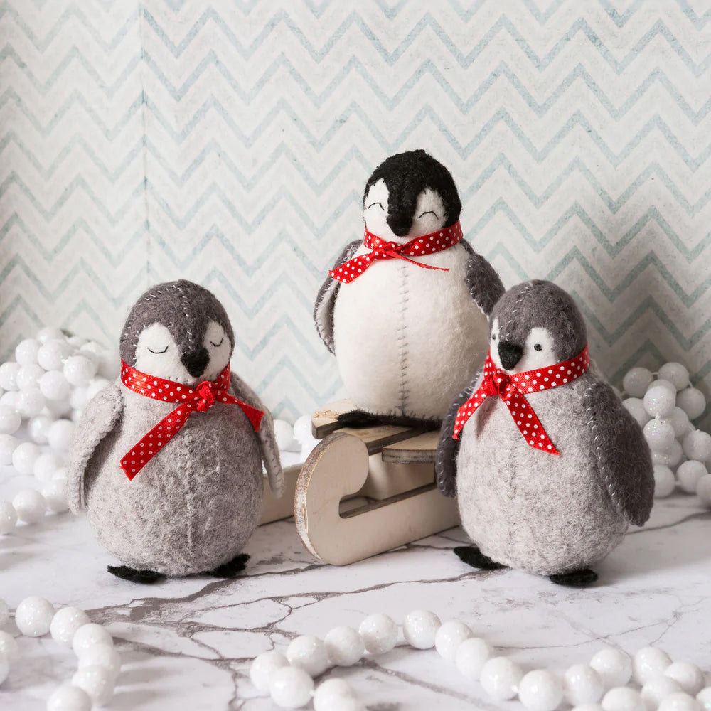 Corinne Lapierre Baby Penguins Felt Craft Kit