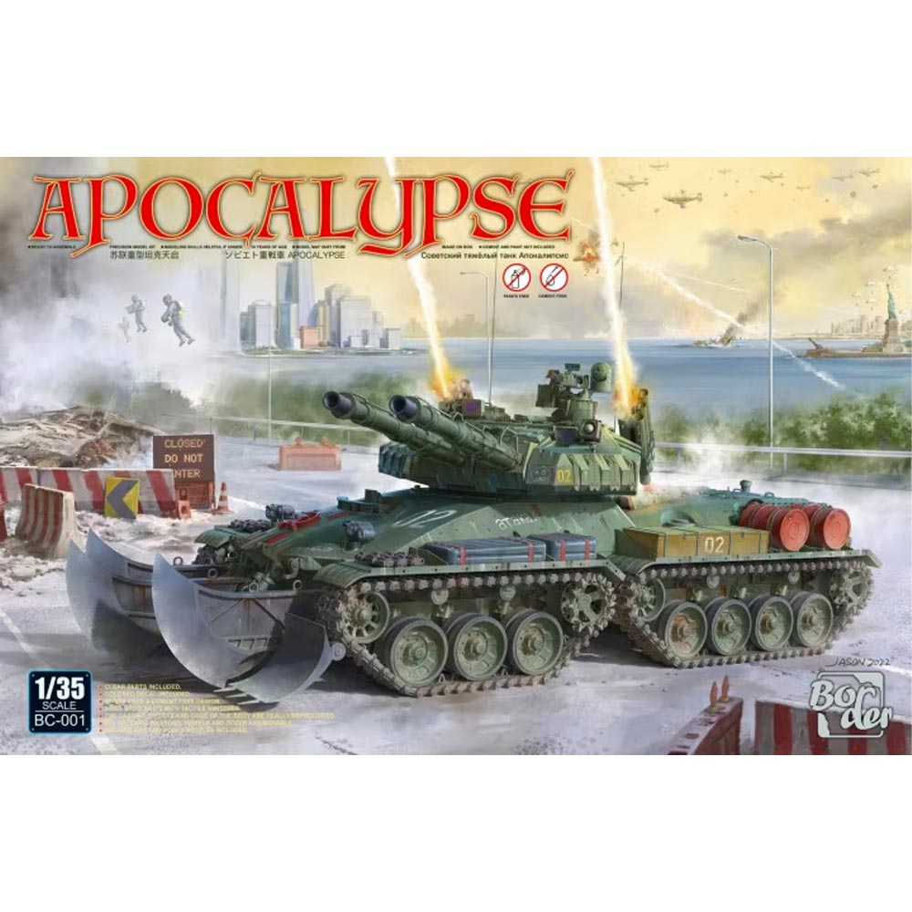 Border Models BC-001 Apocalypse Tank 1:35 Plastic Model Kit