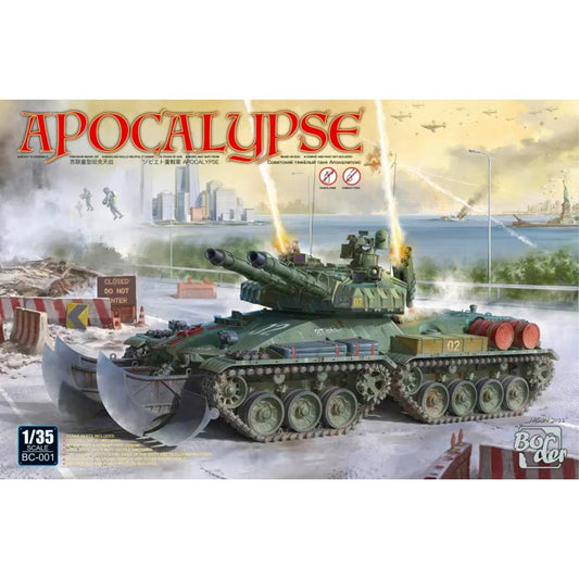 Border Models BC-001 Apocalypse Tank 1:35 Plastic Model Kit