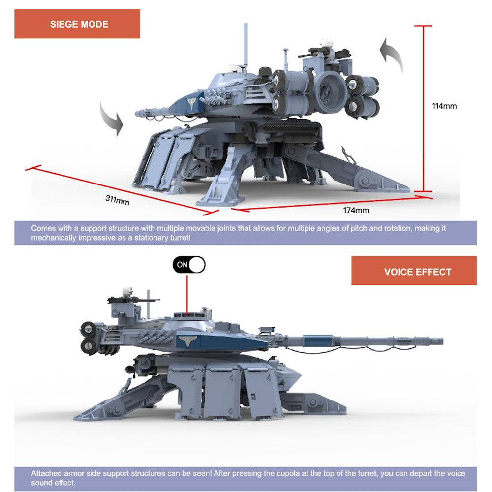Border Models BC-002 Grizzly Battle Tank 1:35 Model Kit
