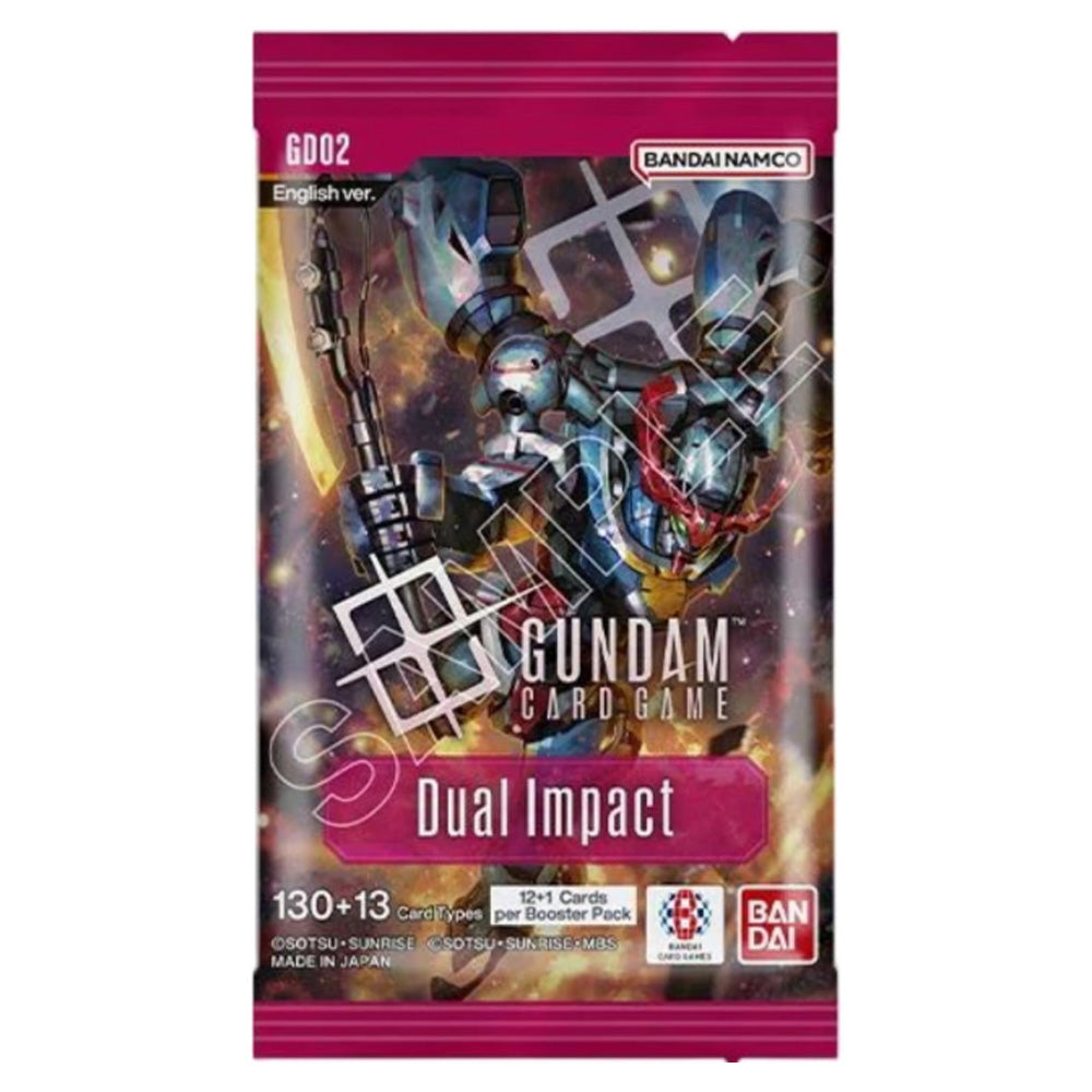 Gundam Card Game: Dual Impact (GD02) Booster Pack